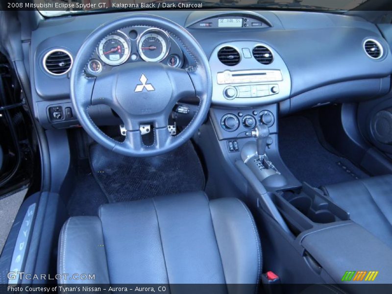Dashboard of 2008 Eclipse Spyder GT