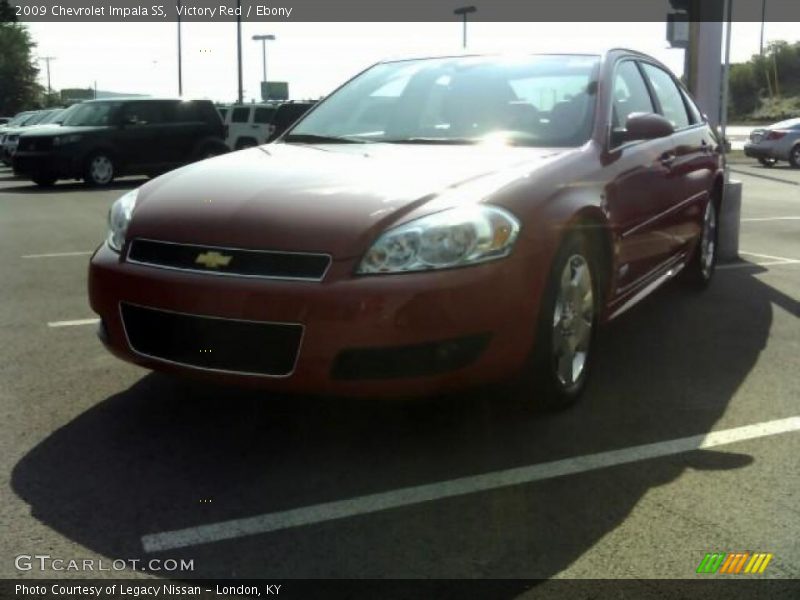 Victory Red / Ebony 2009 Chevrolet Impala SS