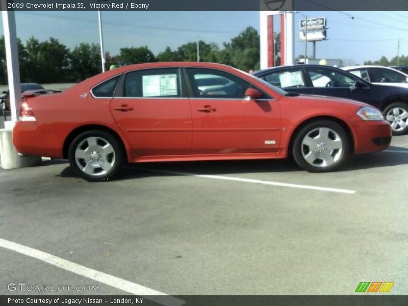 Victory Red / Ebony 2009 Chevrolet Impala SS