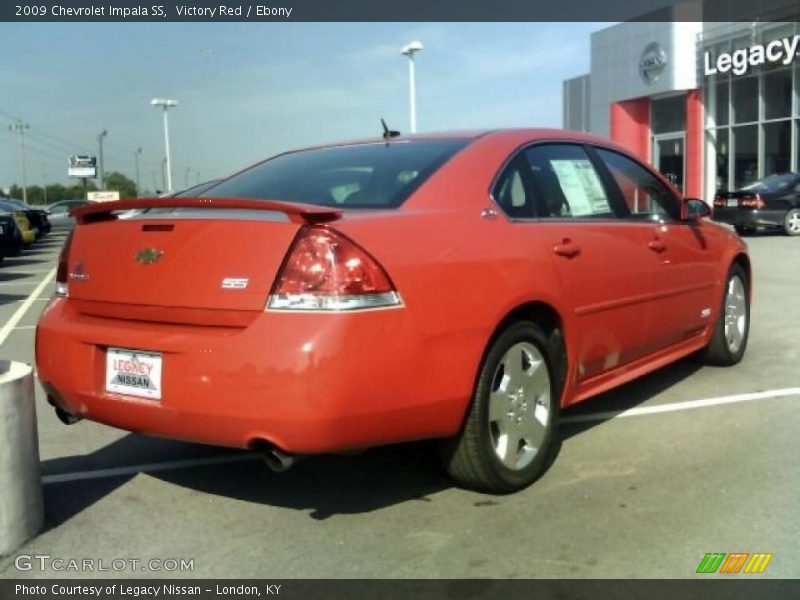 Victory Red / Ebony 2009 Chevrolet Impala SS