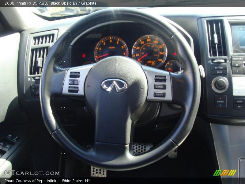 Black Obsidian / Graphite 2008 Infiniti FX 35 AWD