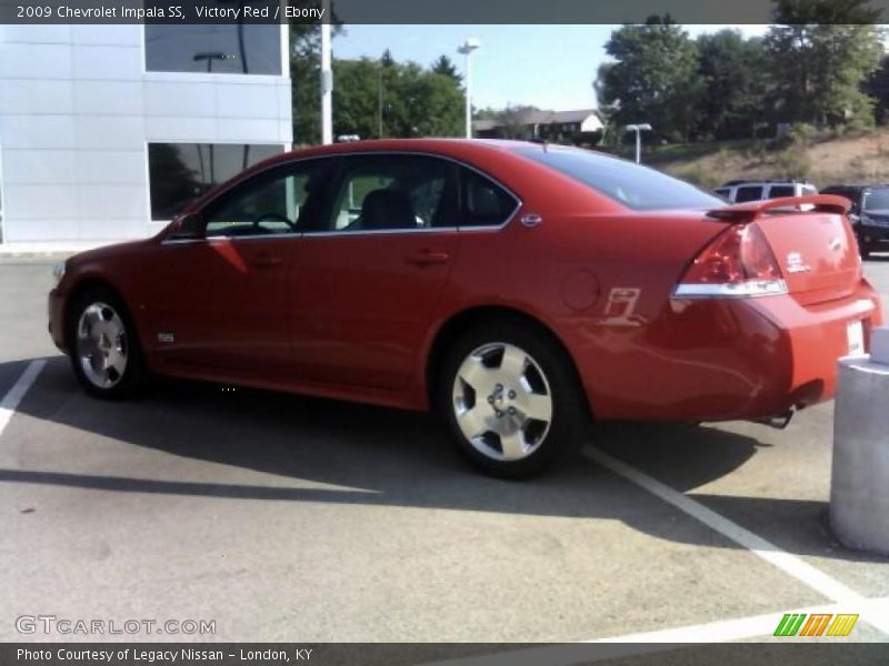Victory Red / Ebony 2009 Chevrolet Impala SS