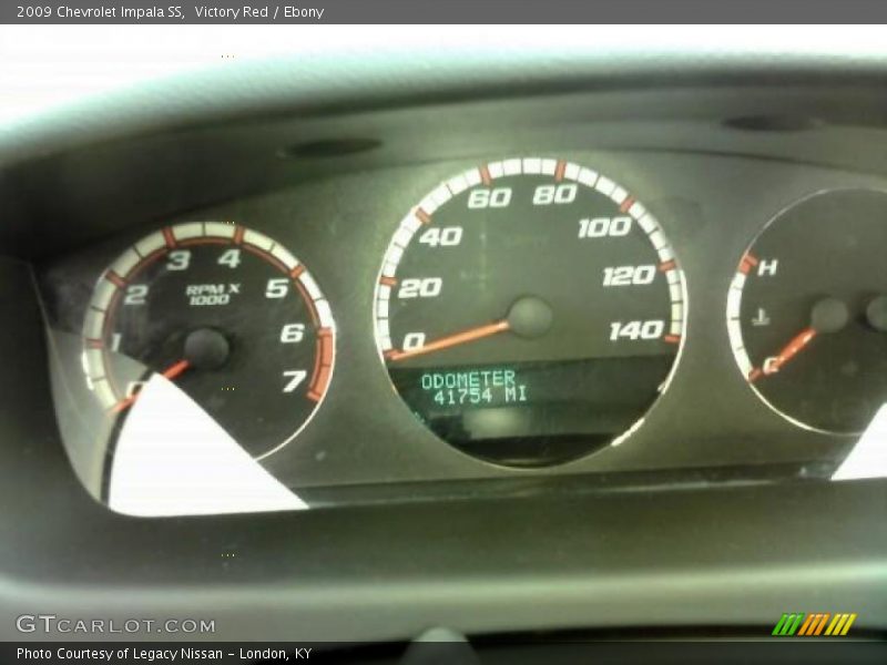 Victory Red / Ebony 2009 Chevrolet Impala SS