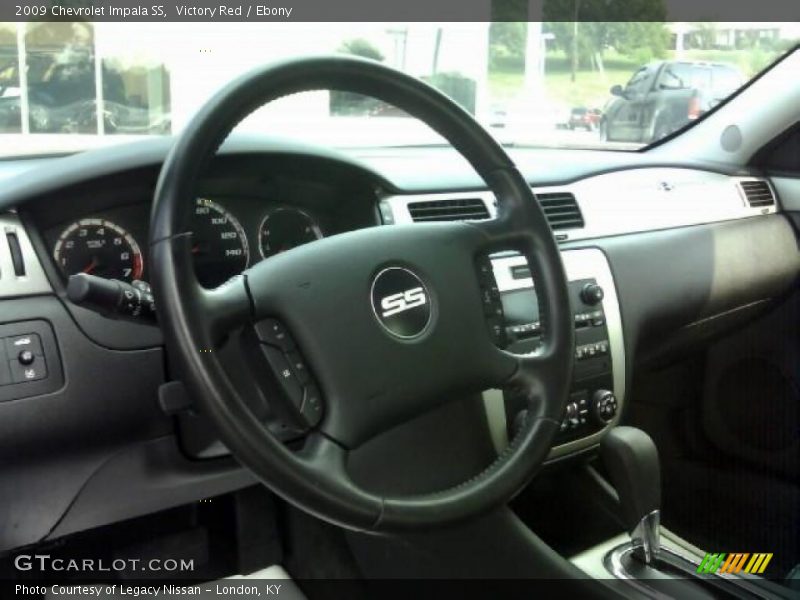 Victory Red / Ebony 2009 Chevrolet Impala SS