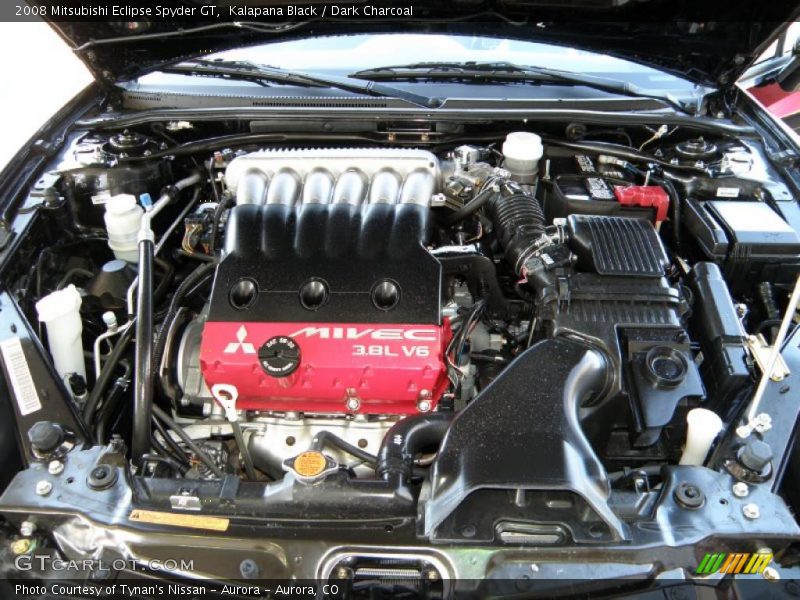  2008 Eclipse Spyder GT Engine - 3.8 Liter SOHC 24 Valve MIVEC V6