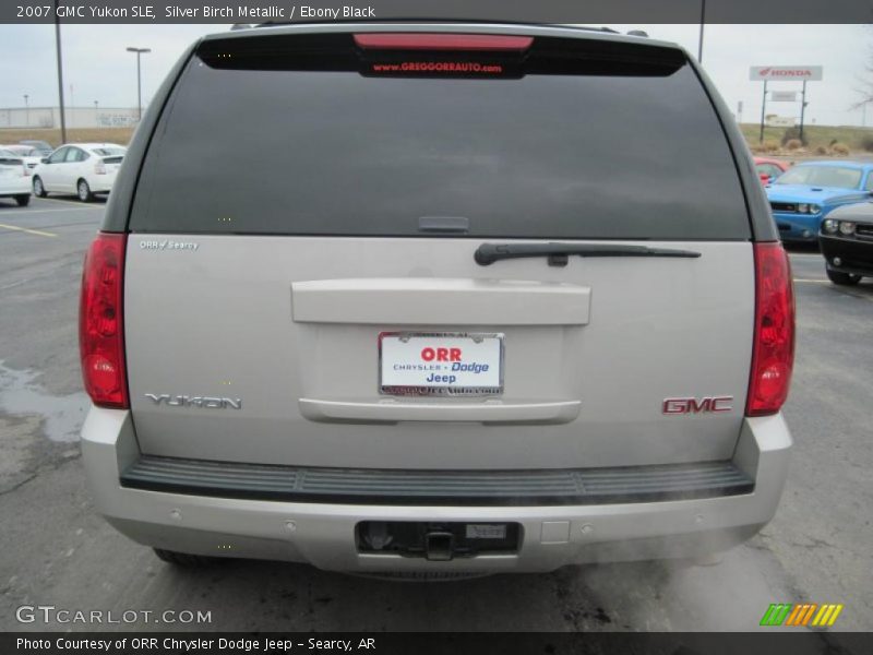 Silver Birch Metallic / Ebony Black 2007 GMC Yukon SLE