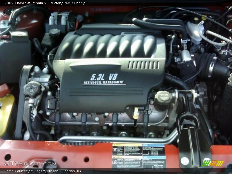 Victory Red / Ebony 2009 Chevrolet Impala SS