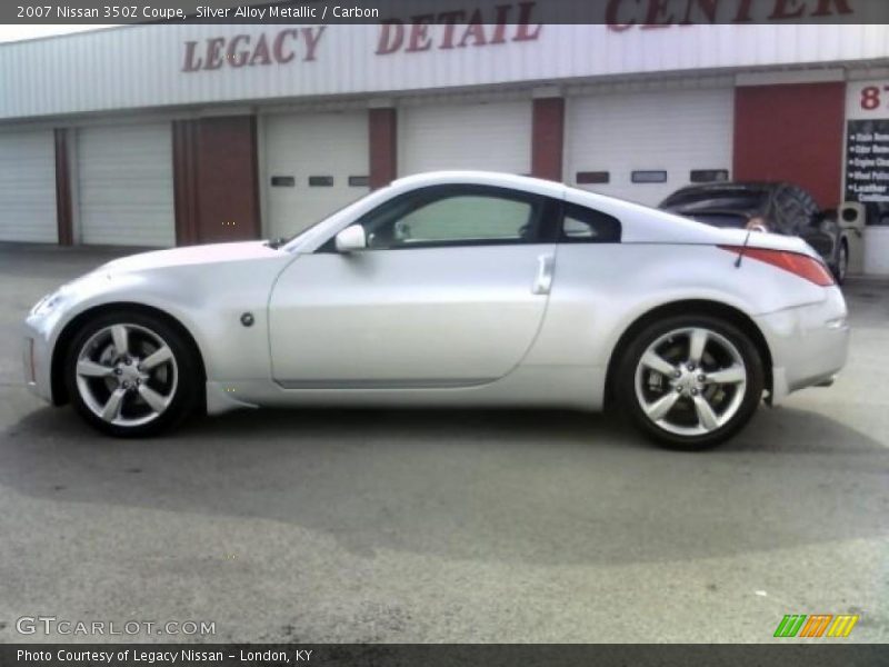 Silver Alloy Metallic / Carbon 2007 Nissan 350Z Coupe