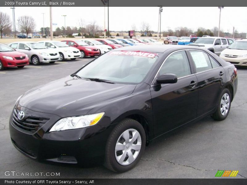 Black / Bisque 2009 Toyota Camry LE
