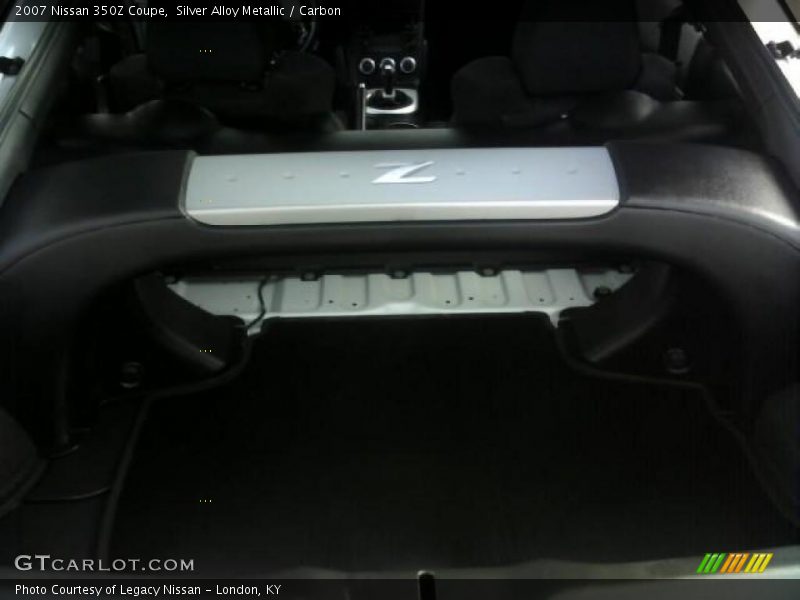 Silver Alloy Metallic / Carbon 2007 Nissan 350Z Coupe