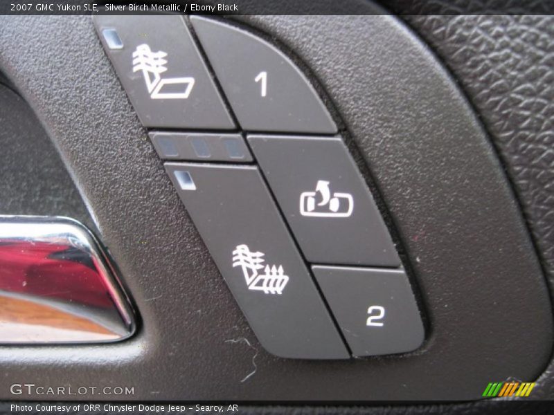 Silver Birch Metallic / Ebony Black 2007 GMC Yukon SLE