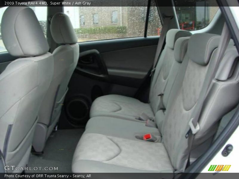 Super White / Ash Gray 2009 Toyota RAV4 4WD