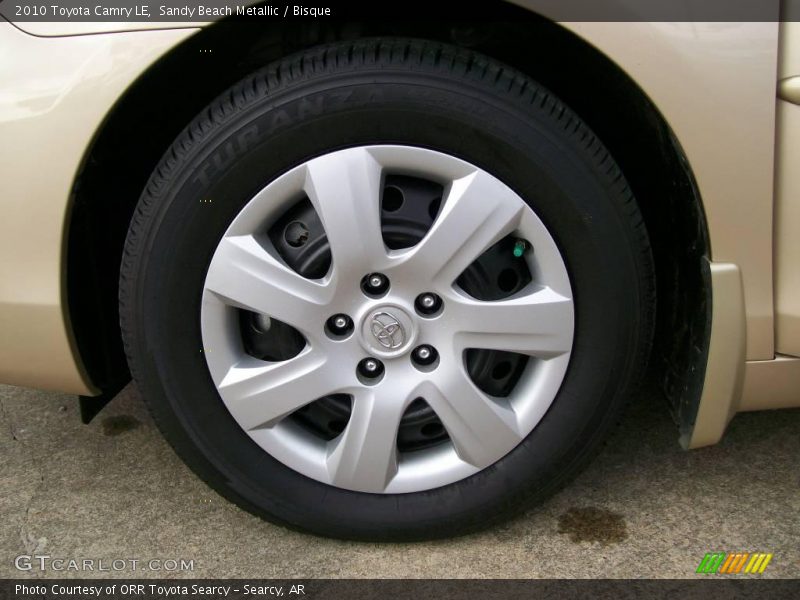 Sandy Beach Metallic / Bisque 2010 Toyota Camry LE
