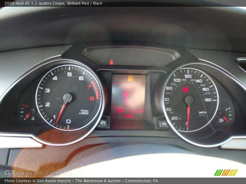  2009 A5 3.2 quattro Coupe 3.2 quattro Coupe Gauges