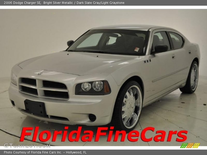 Bright Silver Metallic / Dark Slate Gray/Light Graystone 2006 Dodge Charger SE