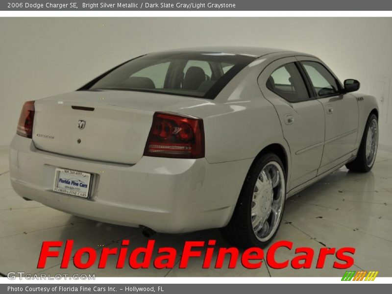 Bright Silver Metallic / Dark Slate Gray/Light Graystone 2006 Dodge Charger SE