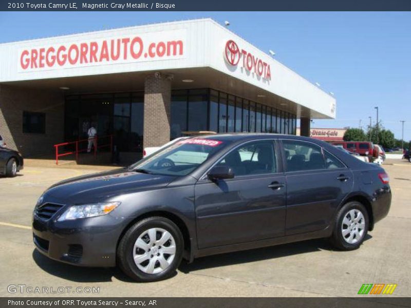 Magnetic Gray Metallic / Bisque 2010 Toyota Camry LE