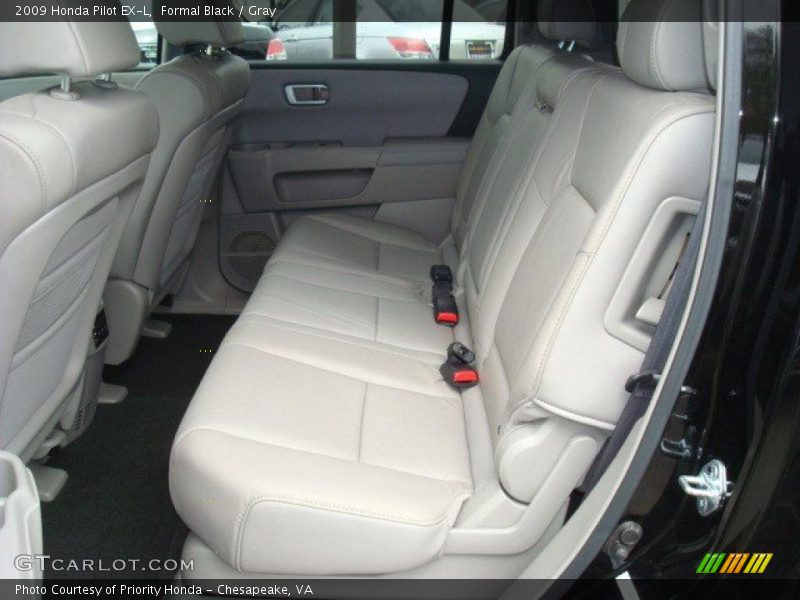 Formal Black / Gray 2009 Honda Pilot EX-L