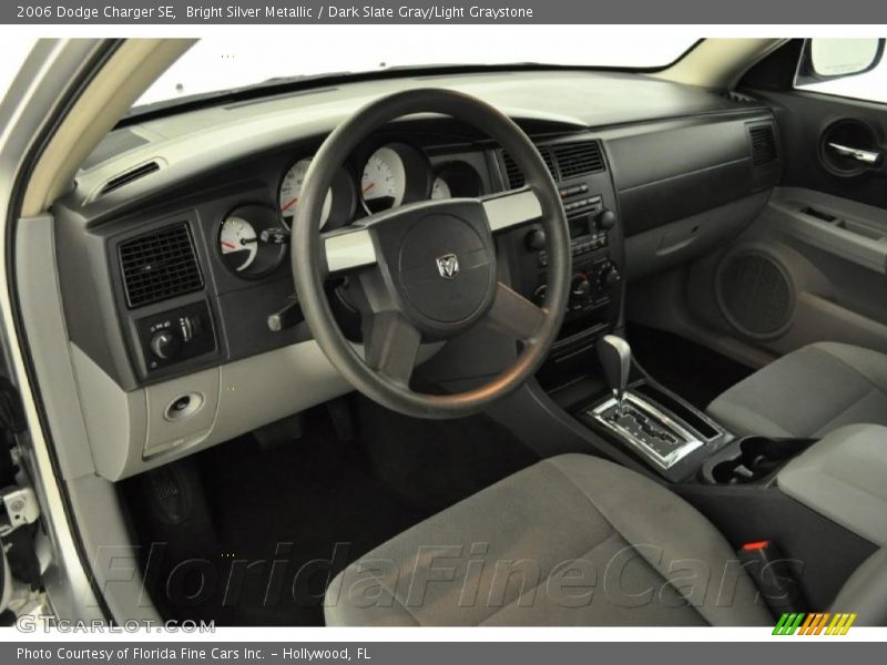 Bright Silver Metallic / Dark Slate Gray/Light Graystone 2006 Dodge Charger SE