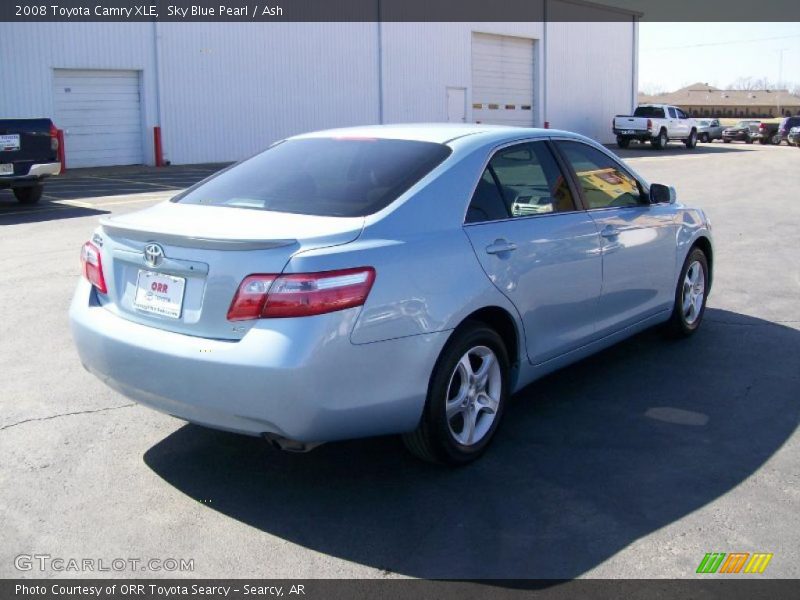 Sky Blue Pearl / Ash 2008 Toyota Camry XLE