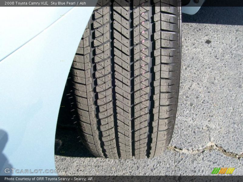 Sky Blue Pearl / Ash 2008 Toyota Camry XLE
