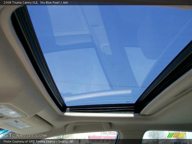 Sky Blue Pearl / Ash 2008 Toyota Camry XLE