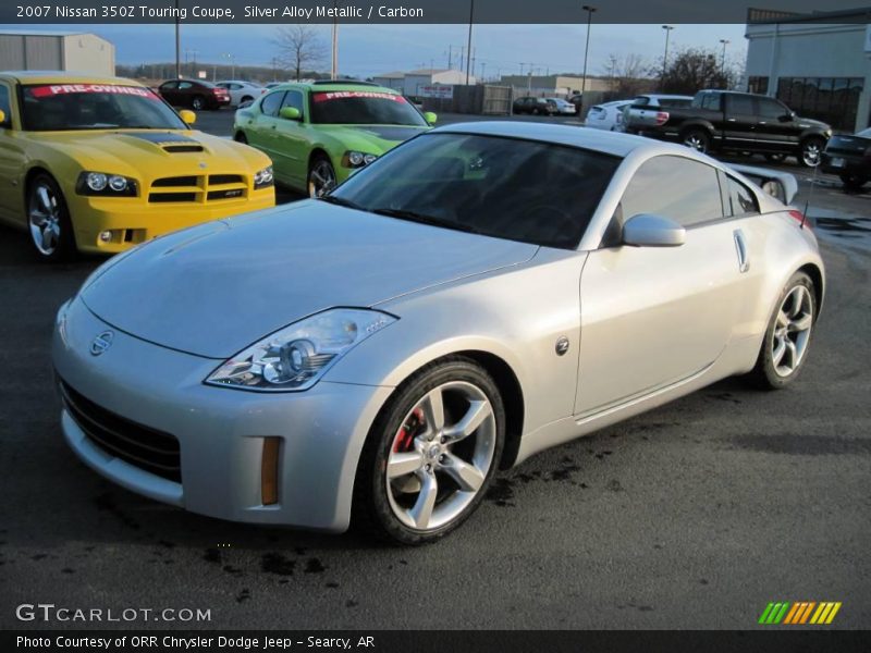 Silver Alloy Metallic / Carbon 2007 Nissan 350Z Touring Coupe