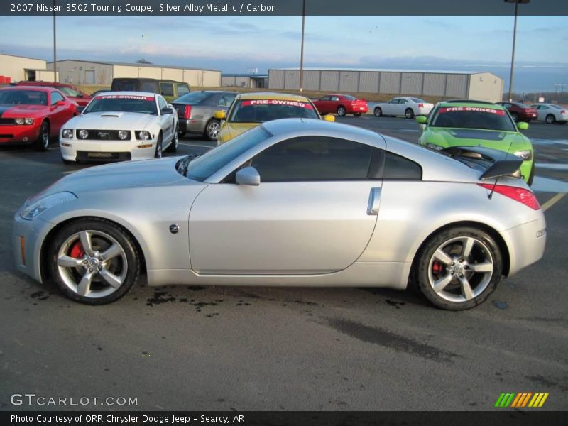 Silver Alloy Metallic / Carbon 2007 Nissan 350Z Touring Coupe