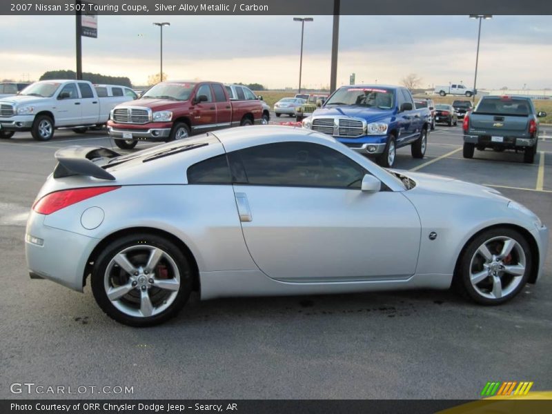 Silver Alloy Metallic / Carbon 2007 Nissan 350Z Touring Coupe