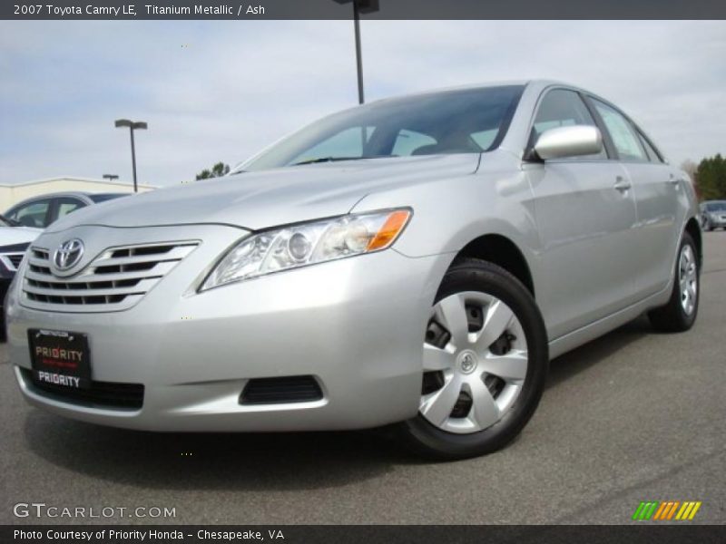 Titanium Metallic / Ash 2007 Toyota Camry LE