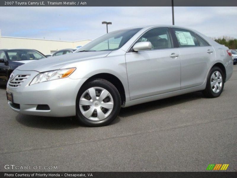 Titanium Metallic / Ash 2007 Toyota Camry LE