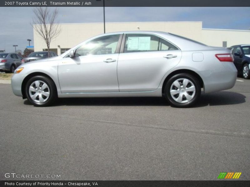 Titanium Metallic / Ash 2007 Toyota Camry LE