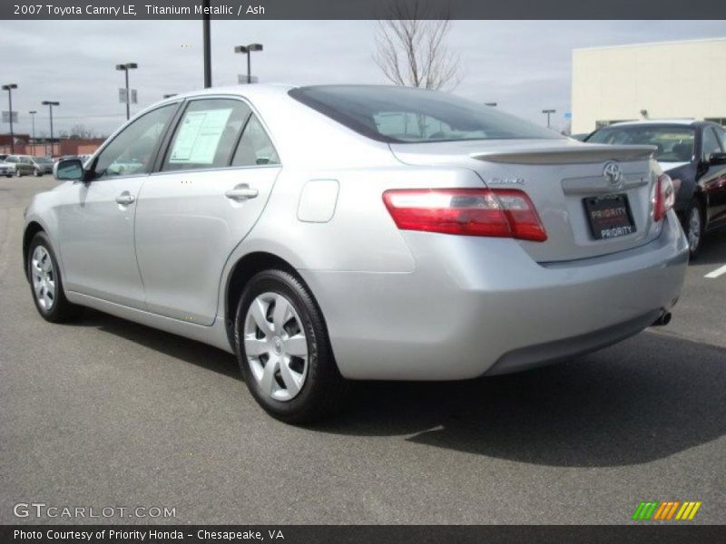 Titanium Metallic / Ash 2007 Toyota Camry LE