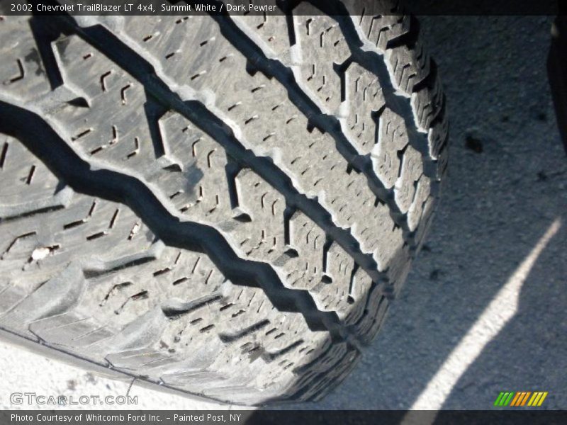 Summit White / Dark Pewter 2002 Chevrolet TrailBlazer LT 4x4