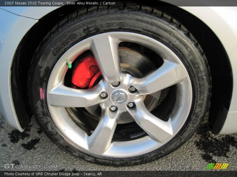 Silver Alloy Metallic / Carbon 2007 Nissan 350Z Touring Coupe