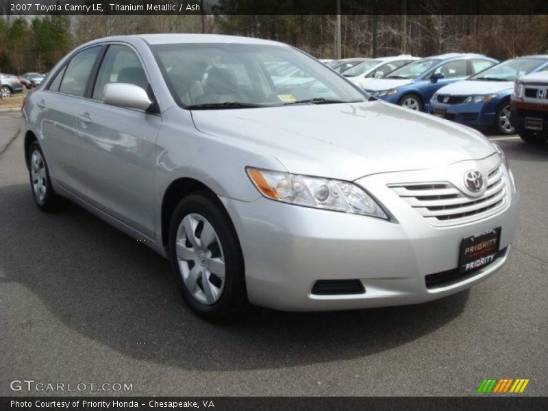 Titanium Metallic / Ash 2007 Toyota Camry LE