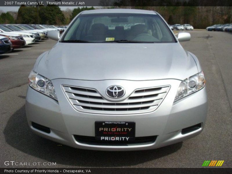 Titanium Metallic / Ash 2007 Toyota Camry LE