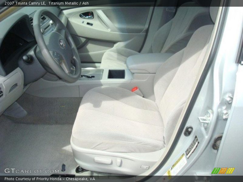 Titanium Metallic / Ash 2007 Toyota Camry LE