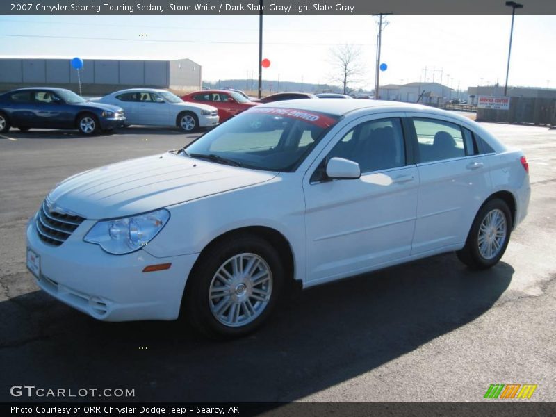 Stone White / Dark Slate Gray/Light Slate Gray 2007 Chrysler Sebring Touring Sedan