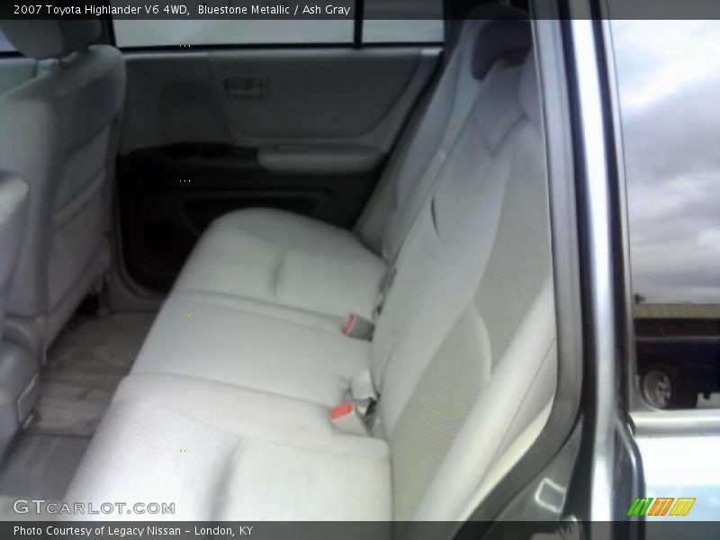 Bluestone Metallic / Ash Gray 2007 Toyota Highlander V6 4WD