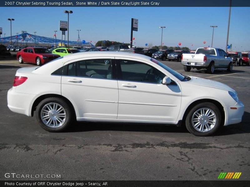 Stone White / Dark Slate Gray/Light Slate Gray 2007 Chrysler Sebring Touring Sedan