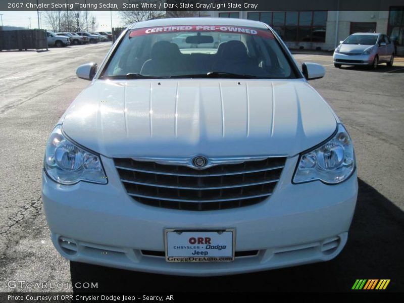 Stone White / Dark Slate Gray/Light Slate Gray 2007 Chrysler Sebring Touring Sedan