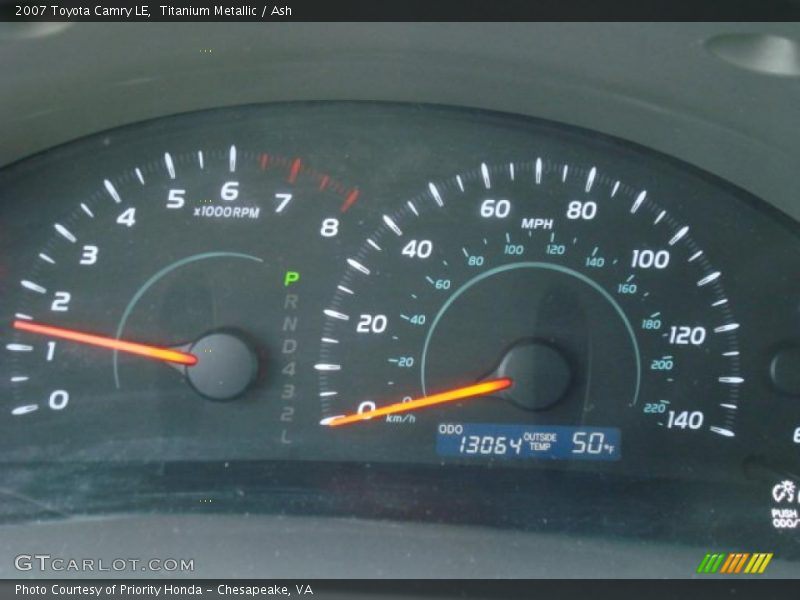 Titanium Metallic / Ash 2007 Toyota Camry LE