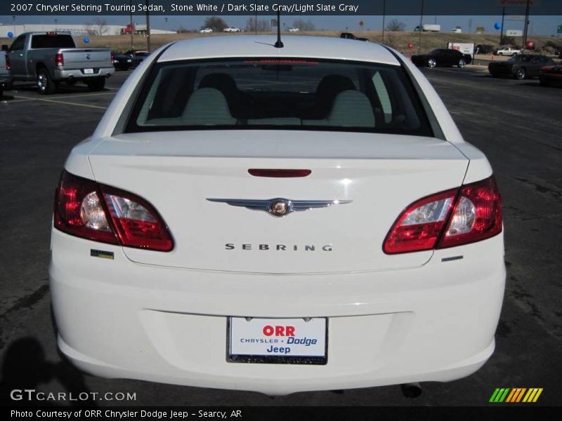 Stone White / Dark Slate Gray/Light Slate Gray 2007 Chrysler Sebring Touring Sedan