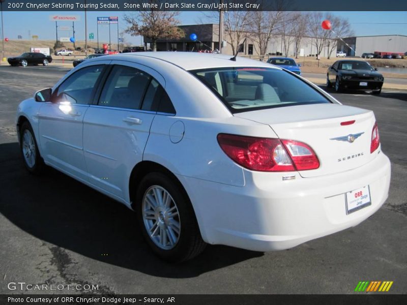 Stone White / Dark Slate Gray/Light Slate Gray 2007 Chrysler Sebring Touring Sedan