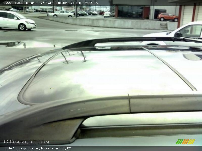 Bluestone Metallic / Ash Gray 2007 Toyota Highlander V6 4WD