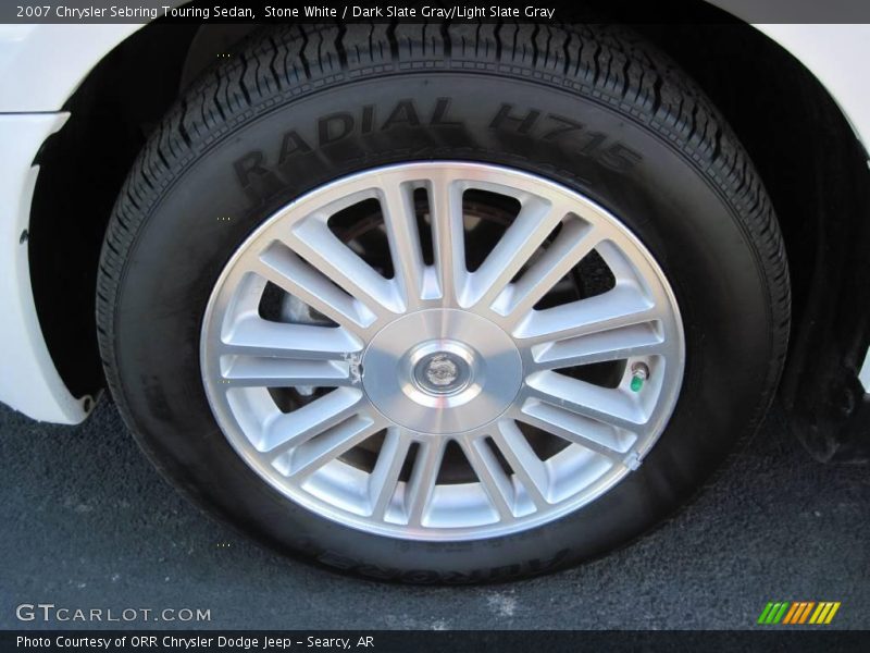 Stone White / Dark Slate Gray/Light Slate Gray 2007 Chrysler Sebring Touring Sedan