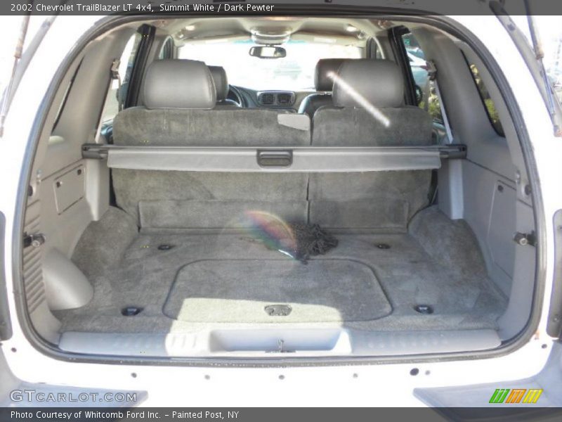 Summit White / Dark Pewter 2002 Chevrolet TrailBlazer LT 4x4