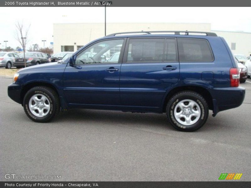 Bluestone Metallic / Ash Gray 2006 Toyota Highlander I4