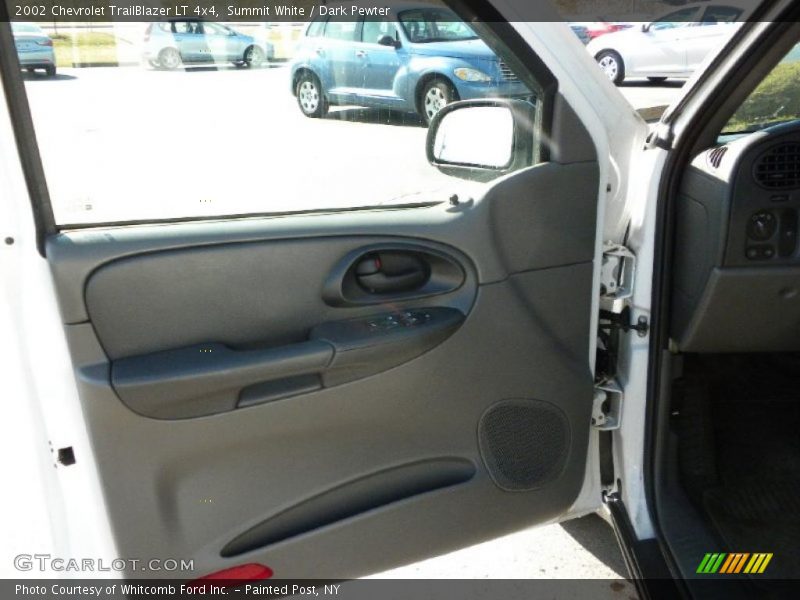 Summit White / Dark Pewter 2002 Chevrolet TrailBlazer LT 4x4